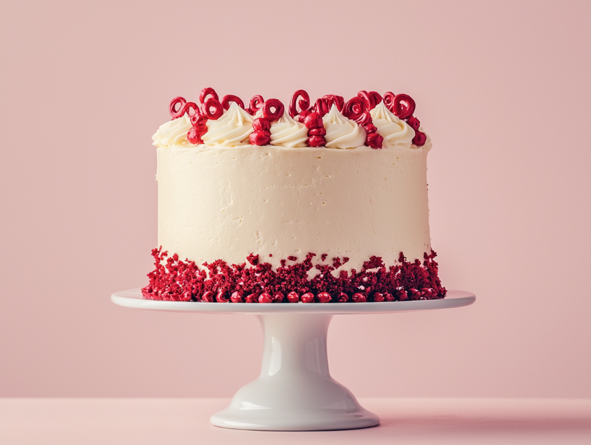 alternative au glaçage de gateau red cake fruit